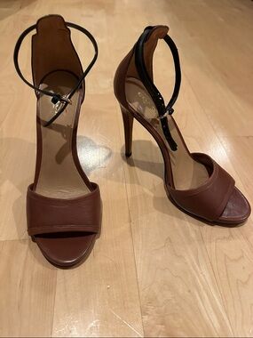Coach Leather 3” Heels